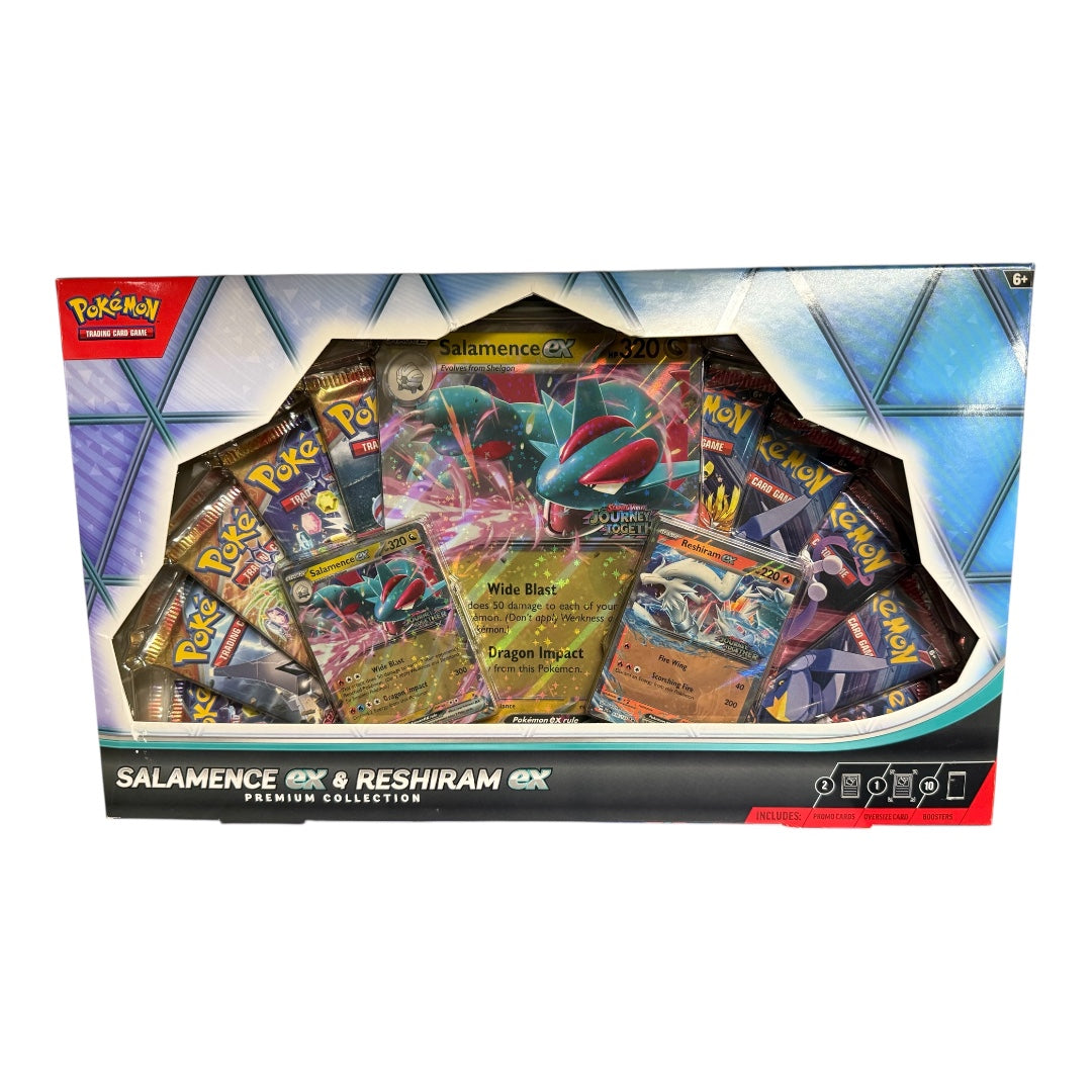 Pokemon Salamence ex & Reshiram ex Premium Collection Box Sports World Card Shop Pokemon Salamence ex & Reshiram ex Premium Collection Box Sports World Card Shop