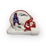 Will Levis autographed Tennessee Titans Throwback Oilers Mini Helmet - Fanatics
