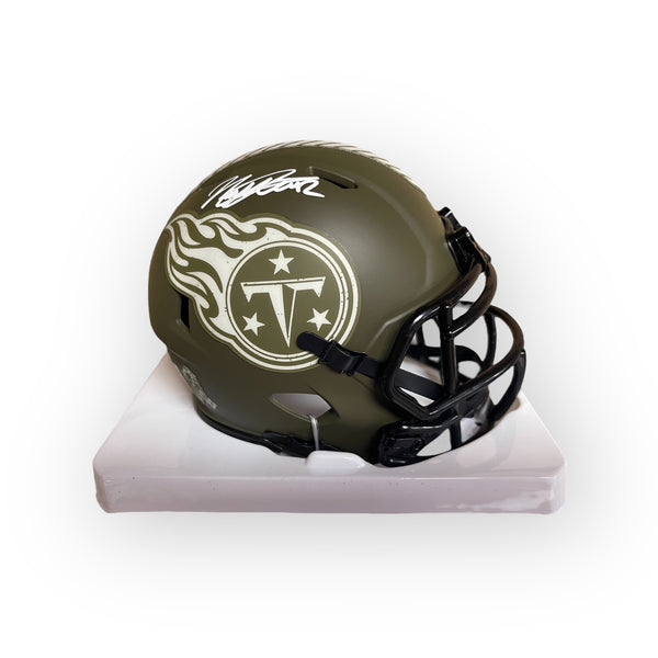 Will Levis autographed Tennessee Titans STS Mini Helmet - Fanatics