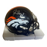 John Elway autographed Denver Broncos Speed Mini Helmet - Fanatics