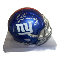 Eli Manning autographed New York Giants Speed Mini Helmet - Fanatics