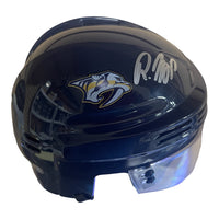 Roman Josi autographed Nashville Predators Mini Helmet - Fanatics