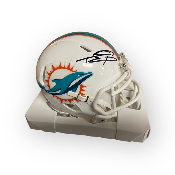 Tua Tagovailoa autographed Miami Dolphins Speed Mini Helmet - Fanatics