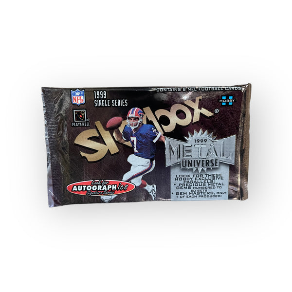 1999 Skybox Metal Universe Football Hobby Pack