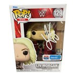 Liv Morgan WWE Autographed Funko Pop! #129 - Fanatics Authentic