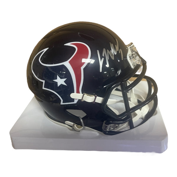 CJ Stroud autographed Houston Texans Speed Mini Helmet - Fanatics