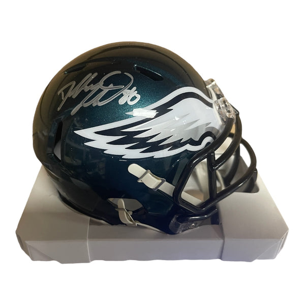 Dallas Goedert autographed Philadelphia Eagles Speed Mini Helmet - Fanatics