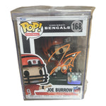 Joe Burrow Cincinatti Benglas Autographed Funko Pop! #168 - Fanatics Authentic