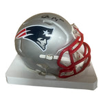 Drake Maye autographed New England Patriots Speed Mini Helmet - Fanatics