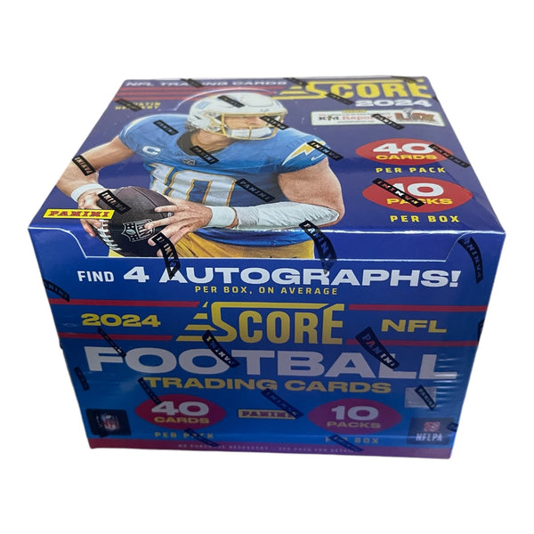 2024 Score Football Hobby Box Sports World Card Shop