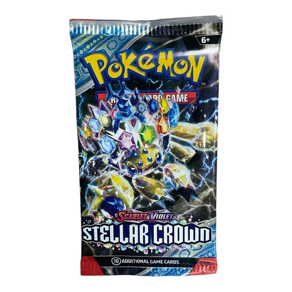 Pokemon Stellar Crown Booster Pack Sports World Card Shop Pokemon Stellar Crown Booster Pack Sports World Card Shop