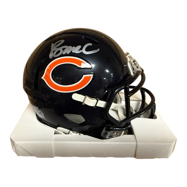 Rome Odunze autographed Chicago Bears Speed Mini Helmet - Fanatics