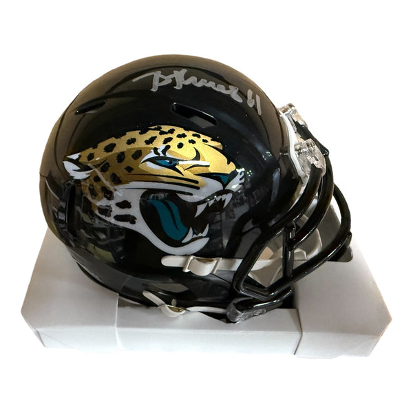 Brian Thomas Jr autographed Jacksonville Jaguars Speed Mini Helmet - Fanatics