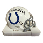 Adonai Mitchell autographed Indianapolis Colts Speed Mini Helmet - Fanatics