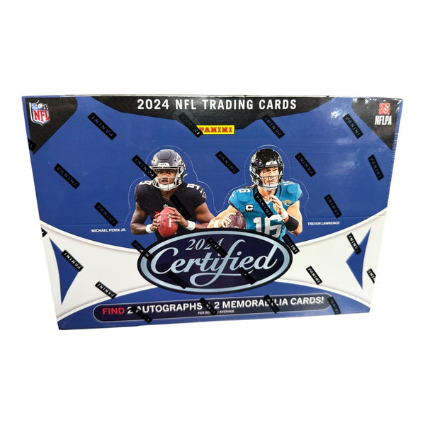 2024 Panini Certified Football Hobby Box Sports World Card Shop