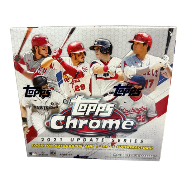 2021 Topps Chrome Update Baseball Mega Box