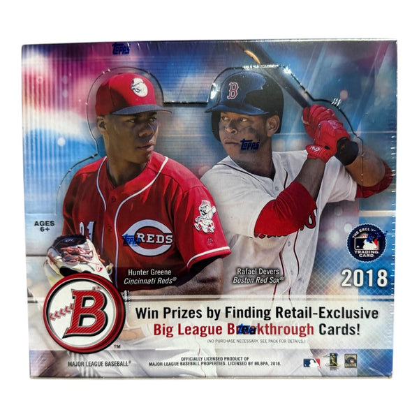 2018 Bowman Baseball Retail Box