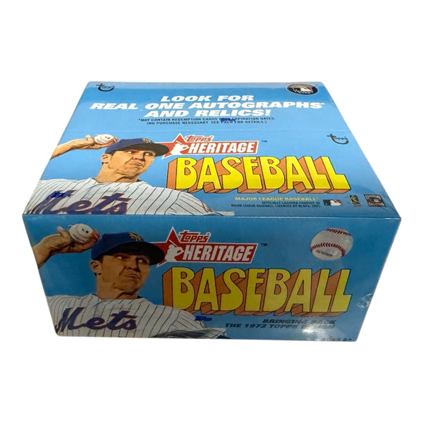 2021 Topps Heritage Baseball Retail Box