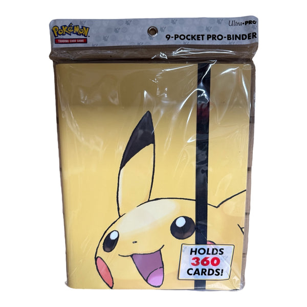 Pokemon Ultra Pro 9-Pocket Pro Binder Pikachu Sports World Card Shop Pokemon Ultra Pro 9-Pocket Pro Binder Pikachu Sports World Card Shop