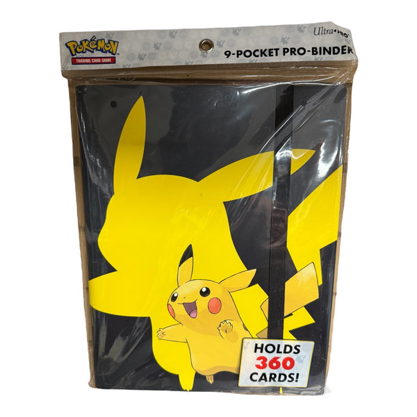 Pokemon Ultra Pro 9-Pocket Pro Binder Pikachu (2019) Sports World Card Shop Pokemon Ultra Pro 9-Pocket Pro Binder Pikachu (2019) Sports World Card Shop