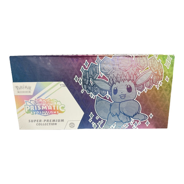 Pokemon Prismatic Evolutions Super Premium Collection Box