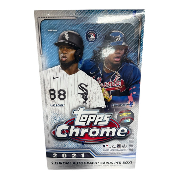 2021 Topps Chrome Baseball Hobby Box