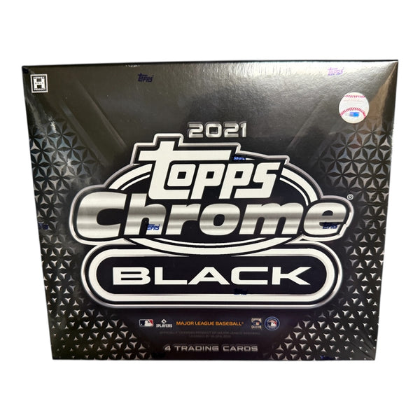 2021 Topps Chrome Black Baseball Hobby Box