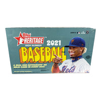 2021 Topps Heritage High Number Baseball Hobby Box