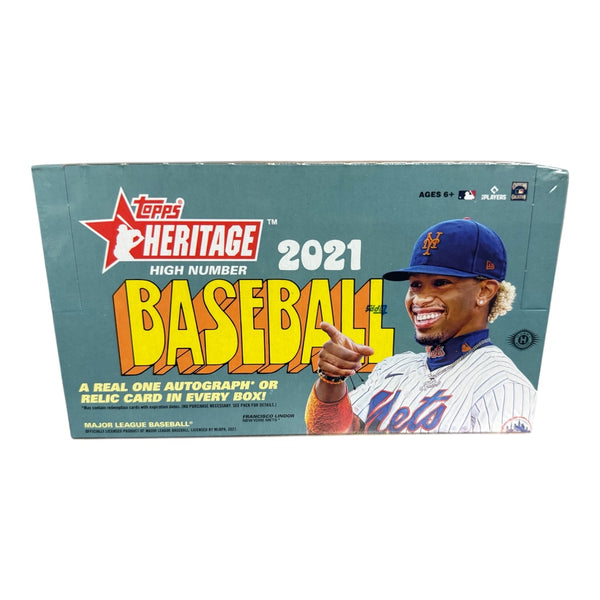 2021 Topps Heritage High Number Baseball Hobby Box