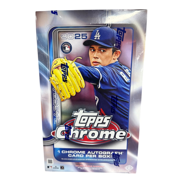 2025 Topps Chrome Baseball Hobby Box
