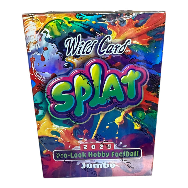 2025 Wild Card Splat Football Hobby Jumbo Box