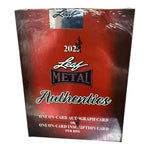 2025 Leaf Metal Authentics Hobby Box