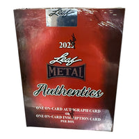 2025 Leaf Metal Authentics Hobby Box