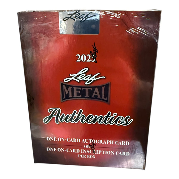 2025 Leaf Metal Authentics Hobby Box