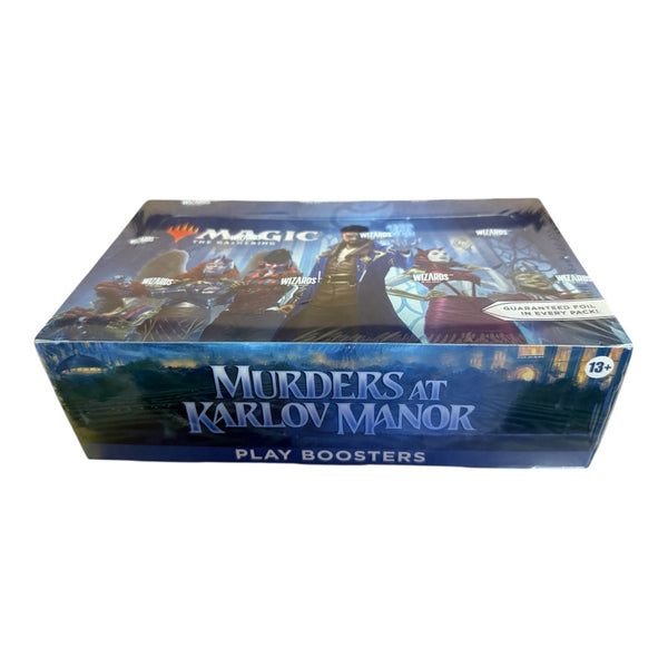Magic the Gathering Murders at Karlov Manor Play Booster Box Sports World Card Shop Magic the Gathering Murders at Karlov Manor Play Booster Box Sports World Card Shop