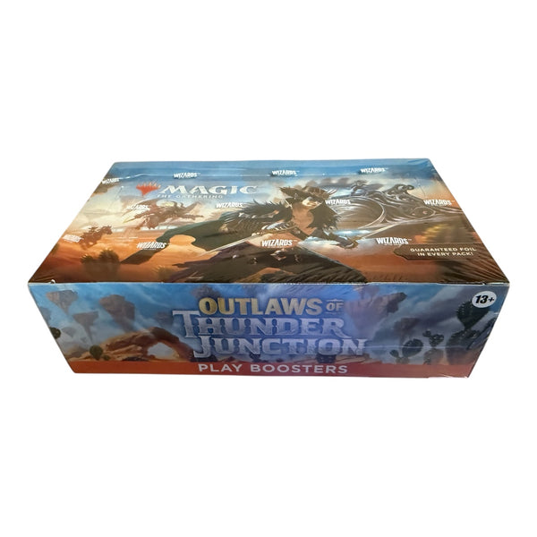 Magic the Gathering Outlaws of Thunder Junction Play Booster Box Sports World Card Shop Magic the Gathering Outlaws of Thunder Junction Play Booster Box Sports World Card Shop