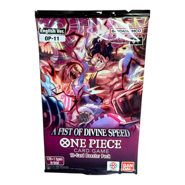 One Piece OP11 A Fist of Divine Speed Booster Pack