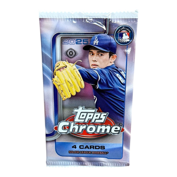 2025 Topps Chrome Baseball Hobby Pack