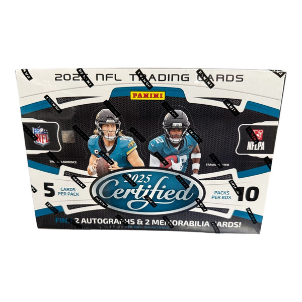 2025 Panini Certified Football Hobby Box