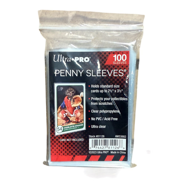 Ultra Pro Penny Sleeves 100 ct pack