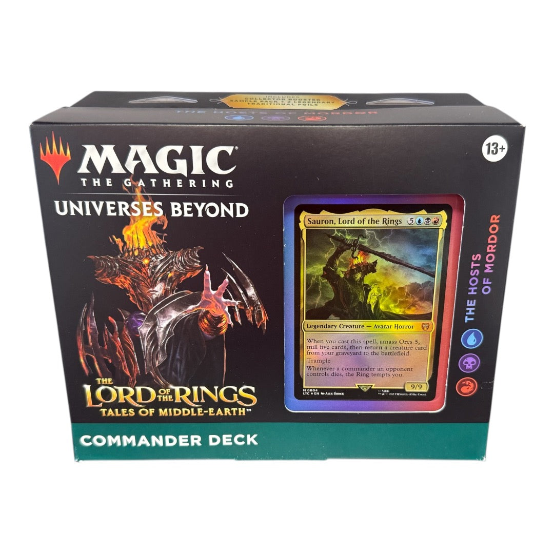 Wizards of the Coast MTG Lord of the Rings The Hosts of Mordor Commander Deck