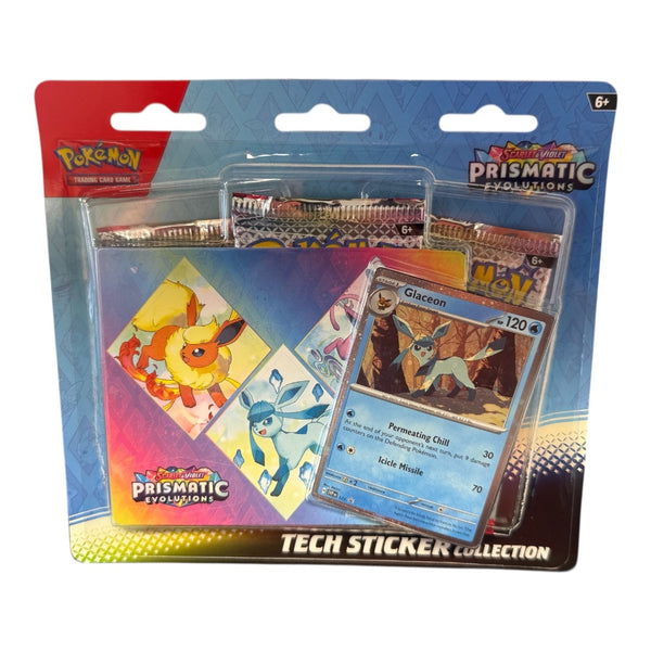 pokemon trading card game prismatic evolutions tech sticker collection Pokemon Scarlet & Violet Prismatic Evolutions Tech Sticker Collection