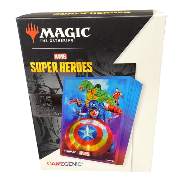 avengers card sleeves spills and anything else that your gamer buddies can throw at them Upcoming Marvel themed MTG sleeves