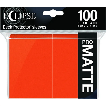 eclipse card sleeves Ultra Pro Game Matte Pumpkin Orange – Sports World Card Shop Our products are compatible Need help building a Style:PSA 8 FCS65
