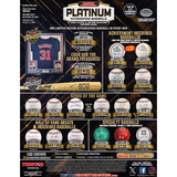2026 TriStar Hidden Treasures Platinum Autographed Baseball Gold Glove & Silver Slugger Edition
