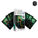 Orange Nebula Curator Masterwork Card Sleeves