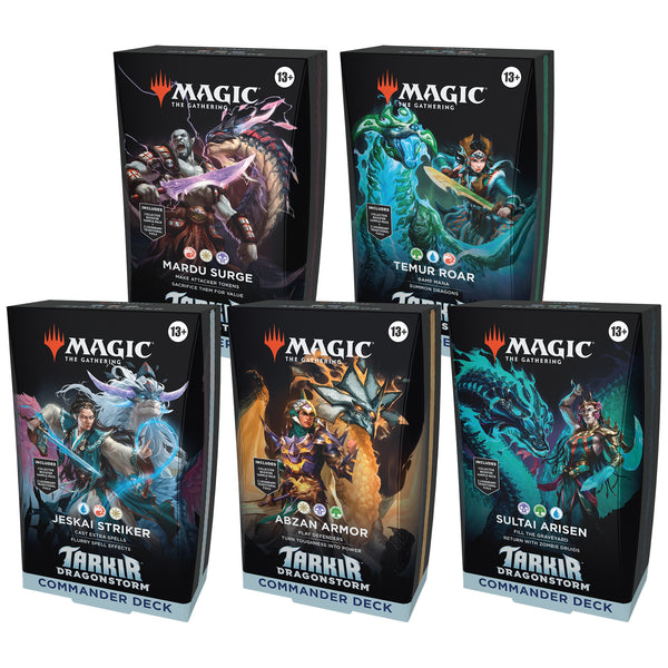 Magic the Gathering Tarkir Dragonstorm Commander Deck Case – Sports World  Card Shop